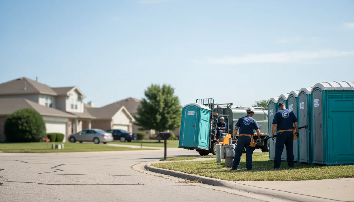 Porta Potty Rental in Roberts, IL near me